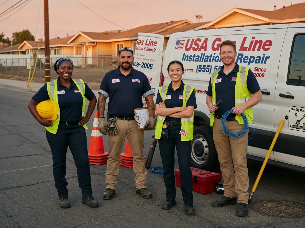 Gas Line Installation company in Minden, TX